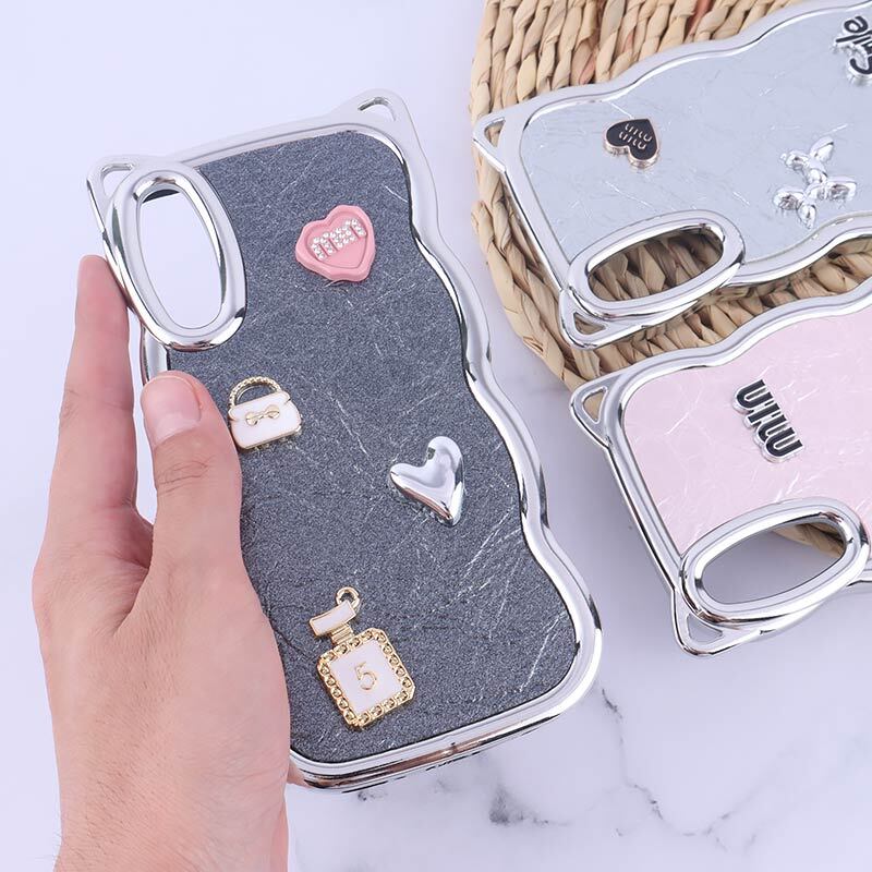 قاب چرمی موج دار سامسونگ Galaxy A30s / A50 / A50s برجسته گوش دار
