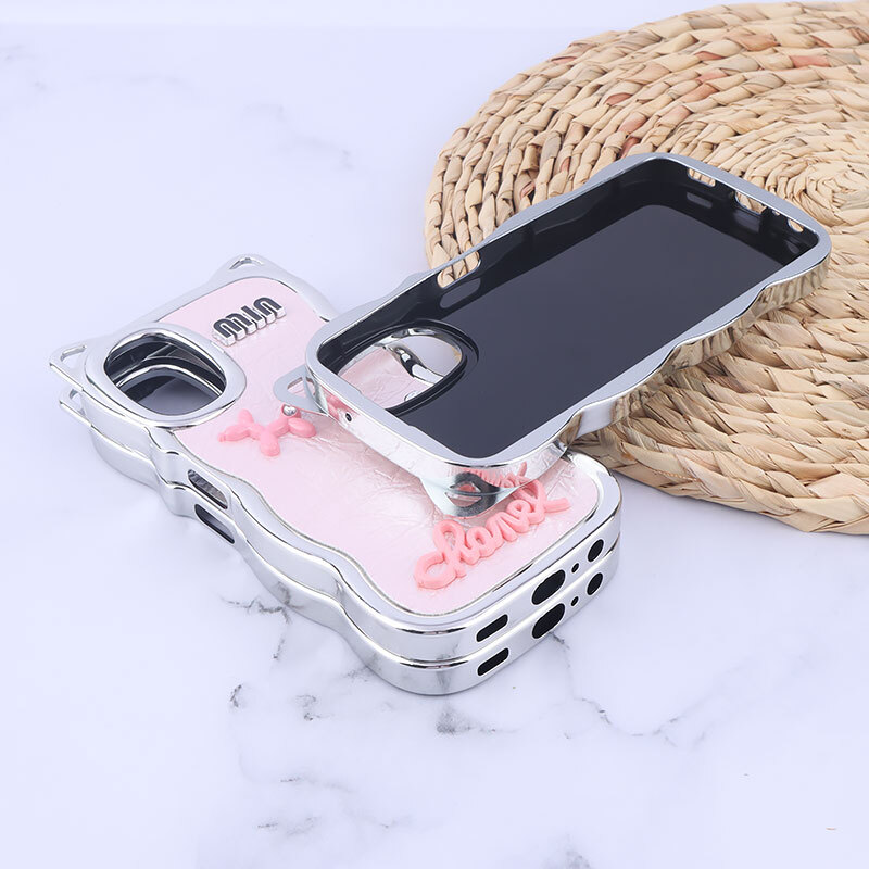 قاب چرمی موج دار سامسونگ Galaxy A02s / M02s / A03s برجسته گوش دار