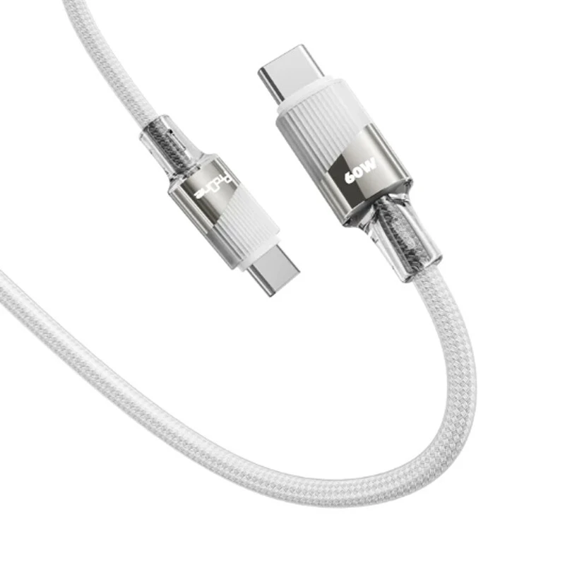 کابل دو سر تایپ سی فست شارژ 60 وات پرووان Infinity PCC131 طول 1 متر