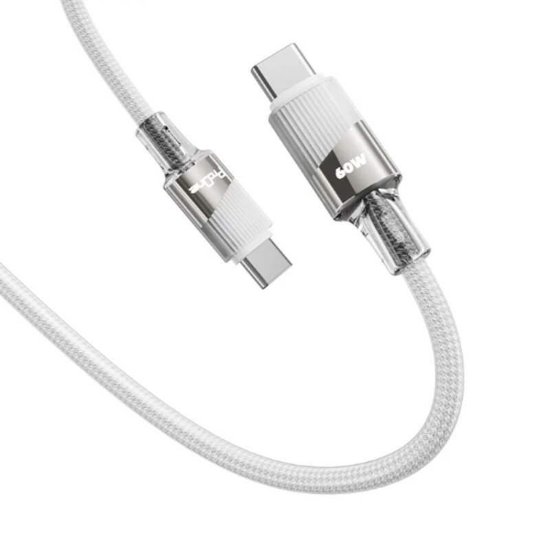 کابل دو سر تایپ سی فست شارژ 60 وات پرووان Infinity PCC131 طول 1 متر
