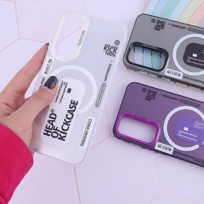 قاب So Cool سامسونگ Galaxy A55 طرح مگ سیف Kick Cace