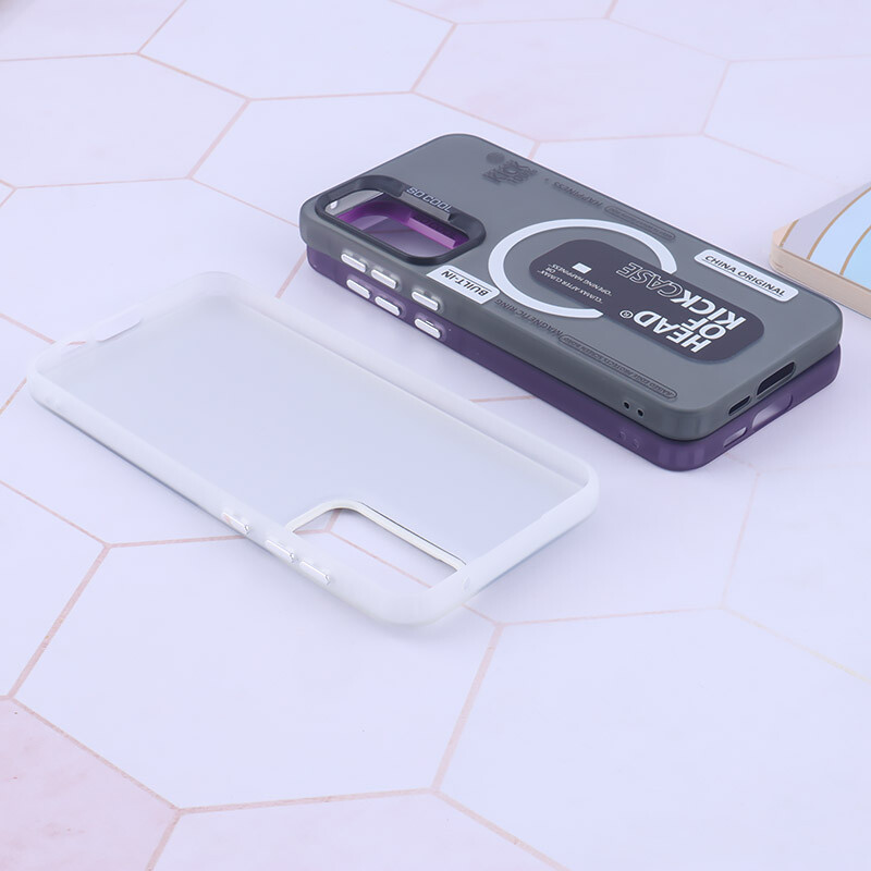قاب So Cool سامسونگ Galaxy A55 طرح مگ سیف Kick Cace