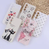 قاب ژله ای سامسونگ Galaxy A35 طرح دار چاپی محافظ لنزدار