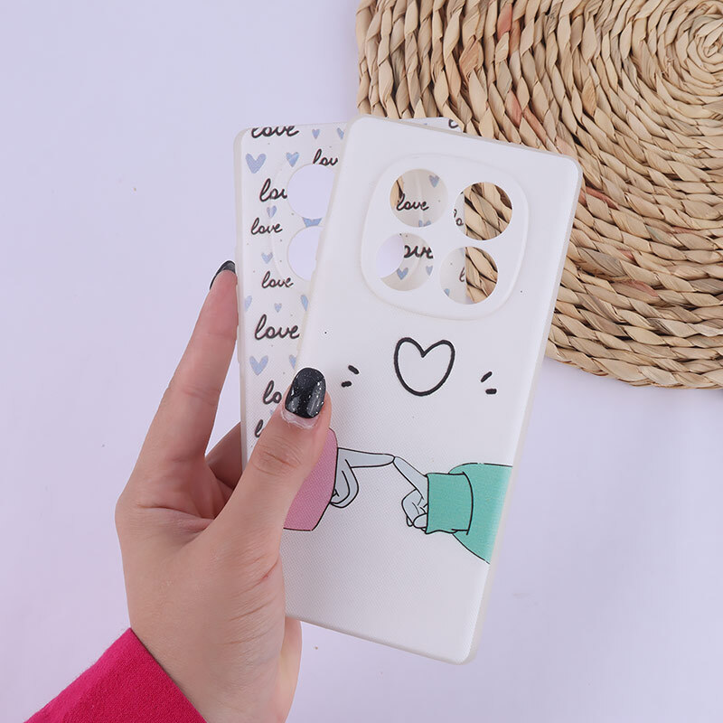 قاب ژله ای شیائومی Redmi Note 14 Pro 4G طرح دار چاپی محافظ لنزدار