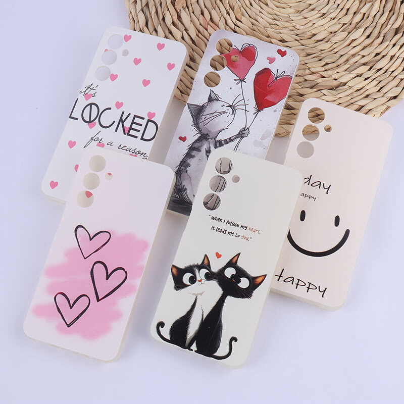قاب ژله ای سامسونگ Galaxy A25 طرح دار چاپی محافظ لنزدار