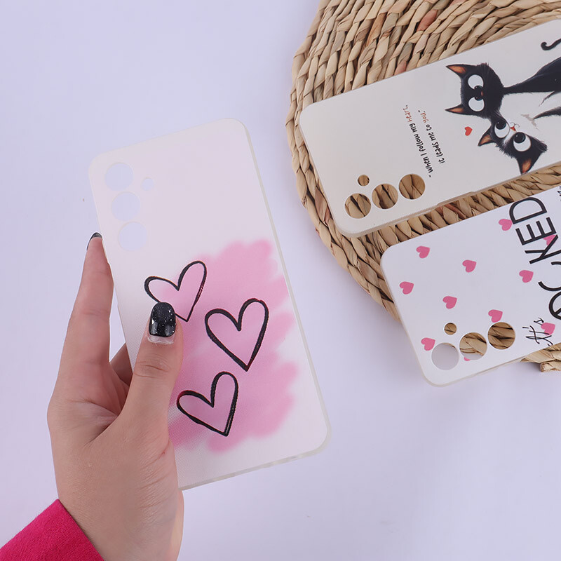 قاب ژله ای سامسونگ Galaxy A25 طرح دار چاپی محافظ لنزدار