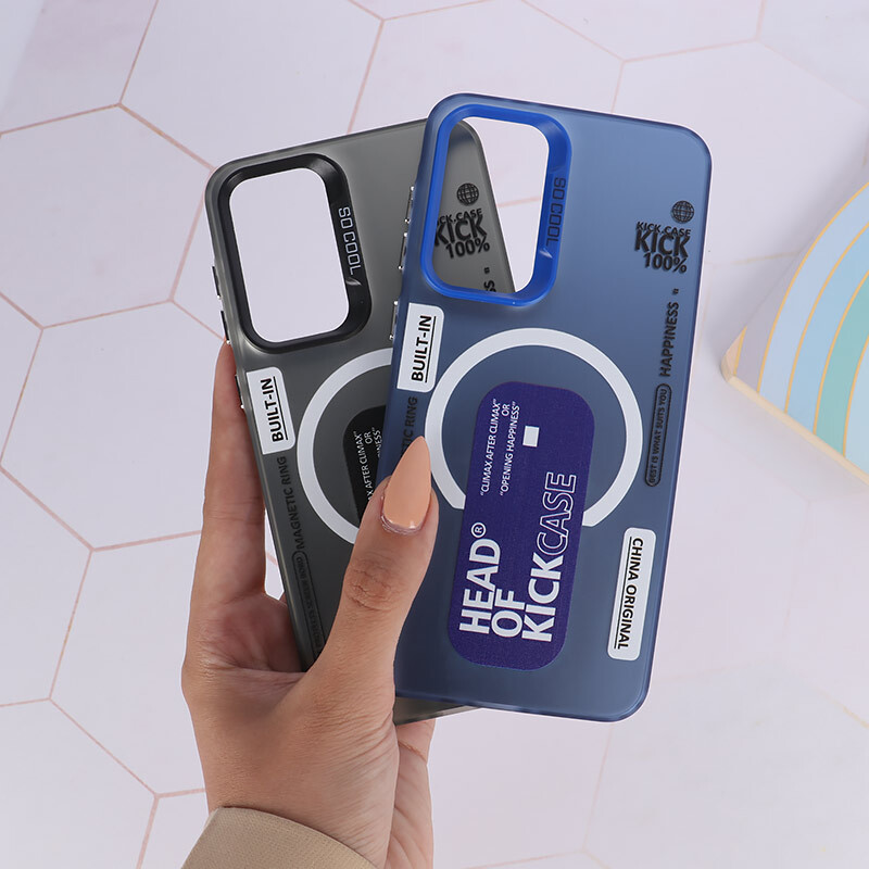 قاب So Cool سامسونگ Galaxy A56 طرح مگ سیف Kick Cace