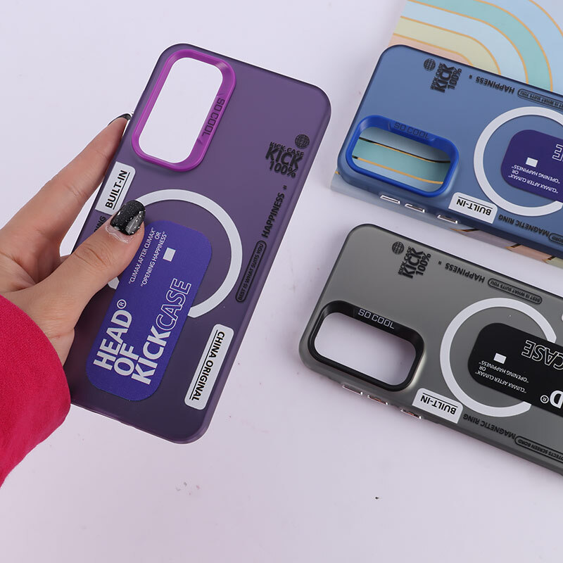 قاب So Cool سامسونگ Galaxy A35 طرح مگ سیف Kick Cace