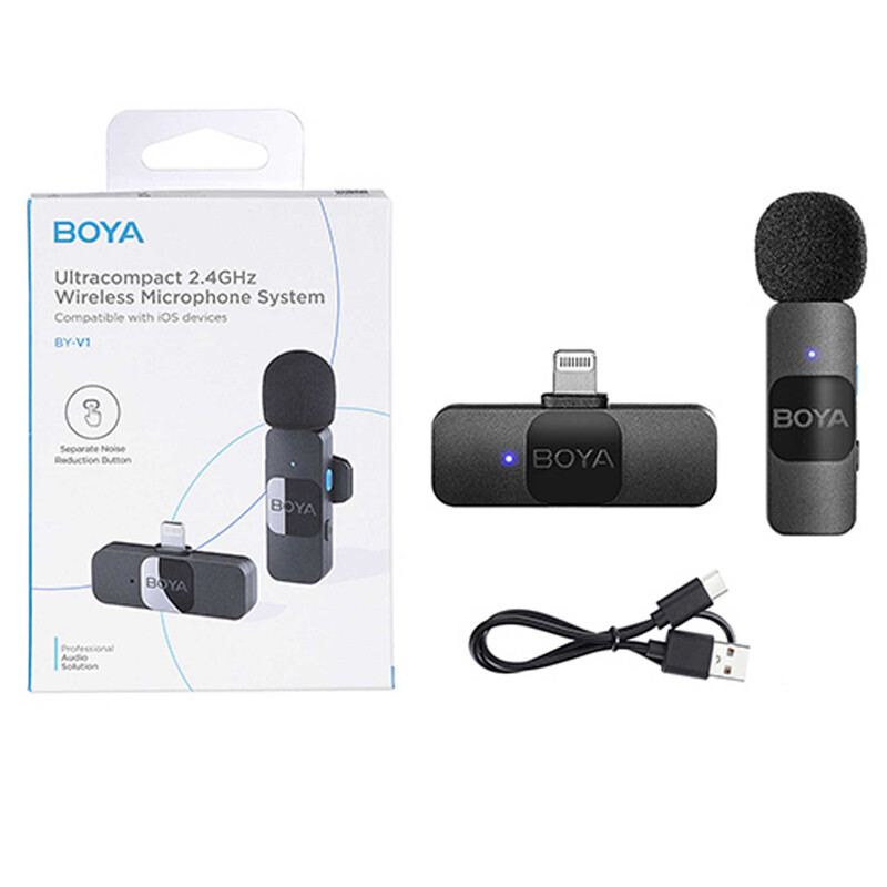میکروفون یقه ای بی سیم Boya BY-V1