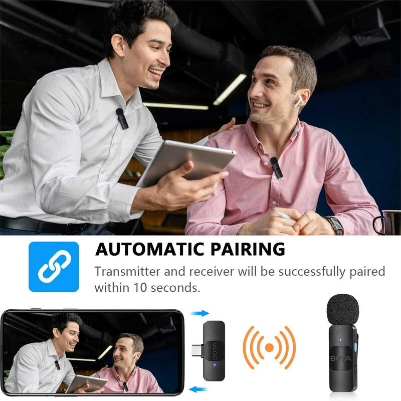 میکروفون یقه ای بی سیم Boya BY-V20