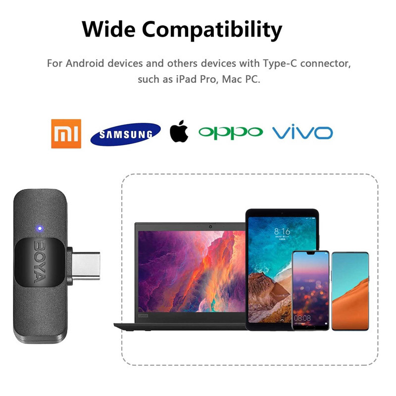 میکروفون یقه ای بی سیم Boya BY-V20