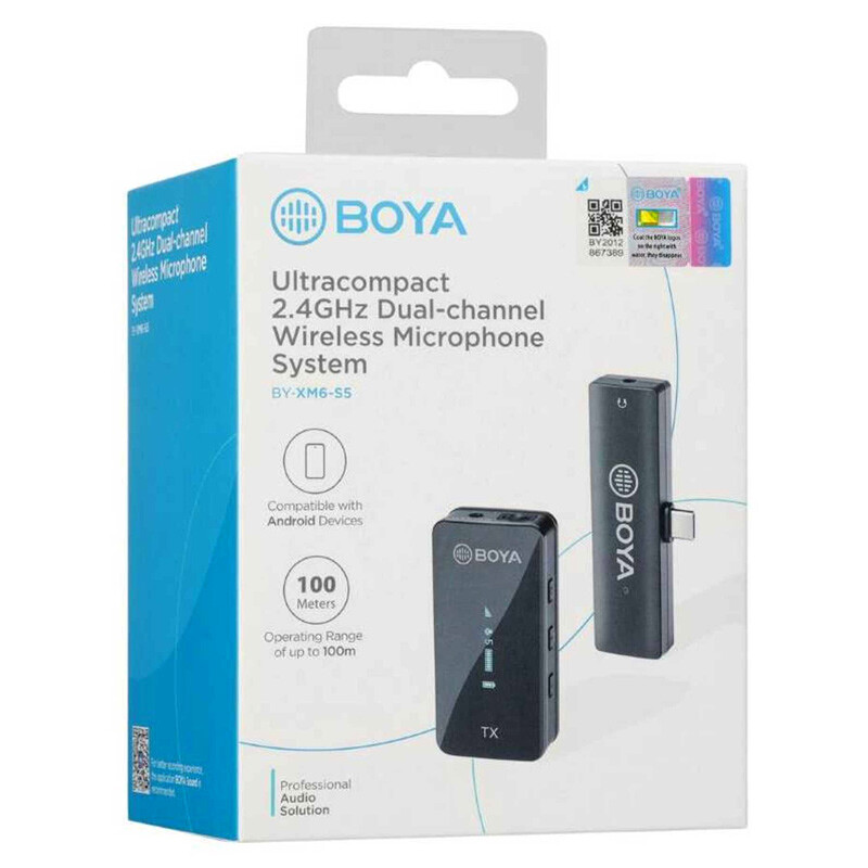 میکروفون یقه ای بی سیم Boya BY-XM6-S5