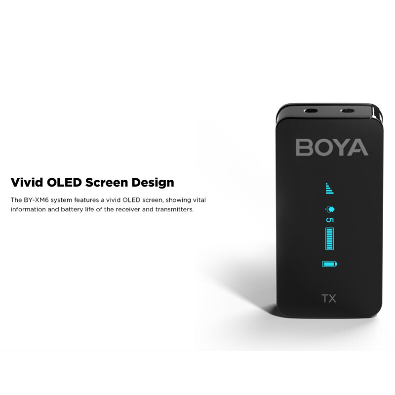 میکروفون یقه ای بی سیم Boya BY-XM6-S5