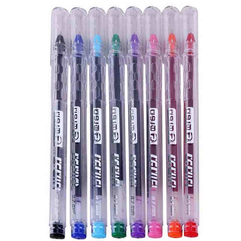 خودکار هرون رنگی Heron Iran Pen 0.7mm بسته 64 عددی