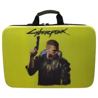 کیف کنسول بازی PS5 Slim طرح Cyberpunk کد 02