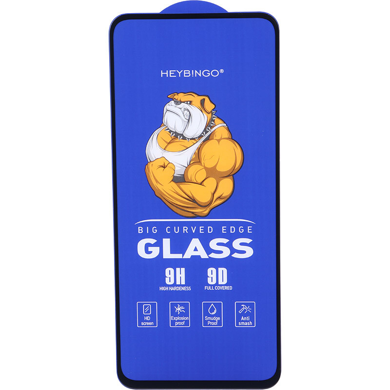 گلس فول چسب بینگو Big Curved شیائومی Redmi 12 / Redmi 13 / Poco M6 Pro 5G