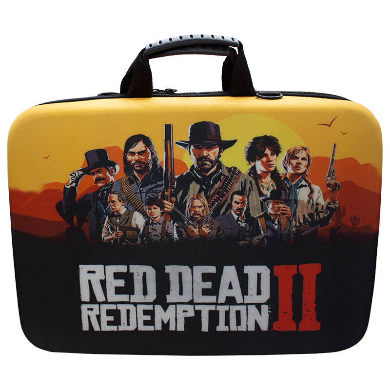 کیف کنسول بازی PS5 Slim طرح Red Dead Redemption کد 03