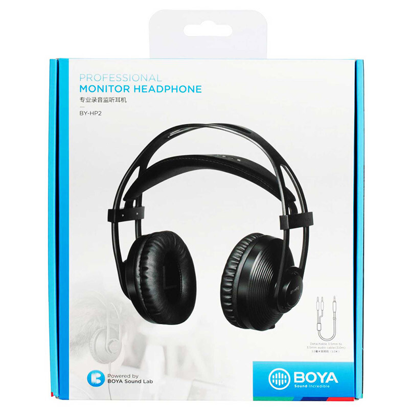 هدفون مانیتورینگ سیم دار Boya BY-HP2