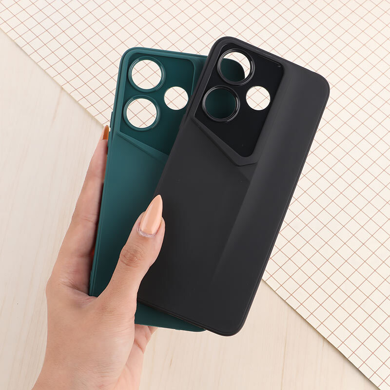 قاب ژله ای پورش دیزاین شیائومی Redmi 13 4G / Redmi 13 5G محافظ لنزدار