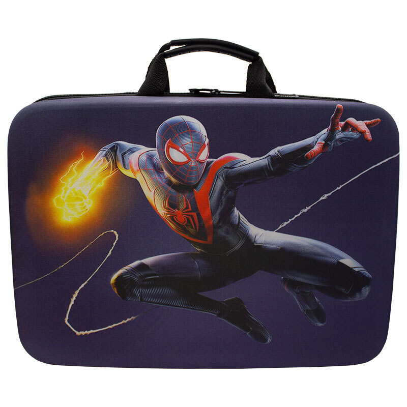 کیف کنسول بازی PS5 Slim طرح Spider-Man کد 01