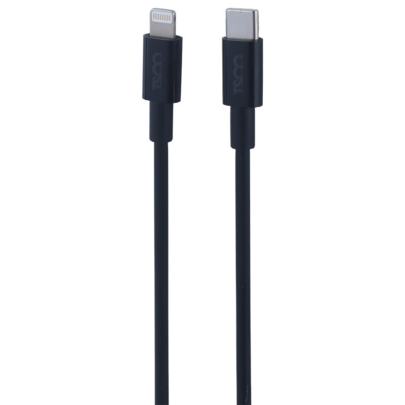 کابل تبدیل فست شارژ TSCO TC PD207 Type-C to Lightning 3A 20W 1m