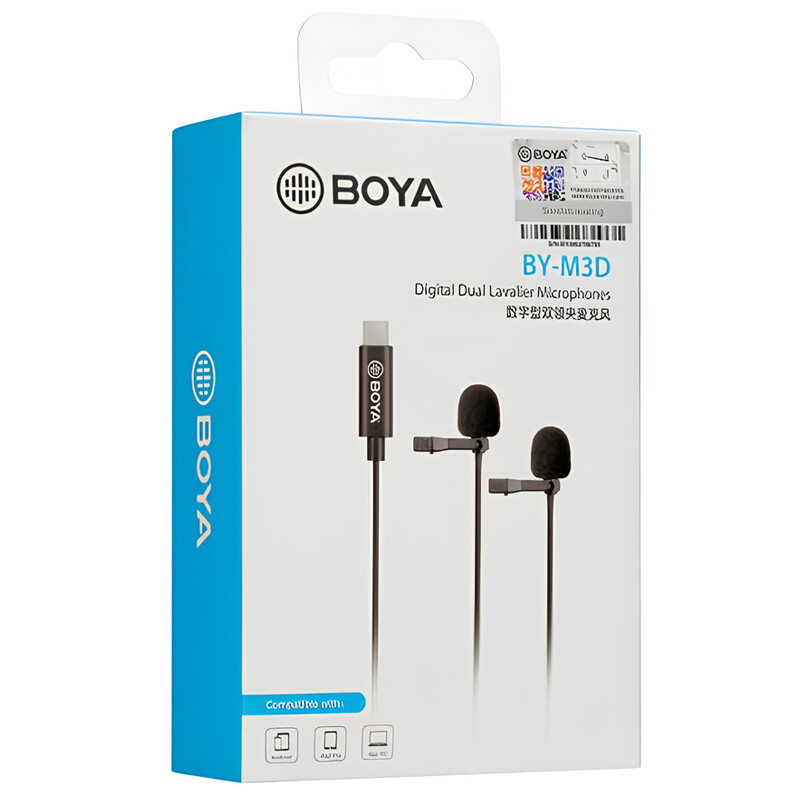 میکروفون یقه ای Boya BY-M3D