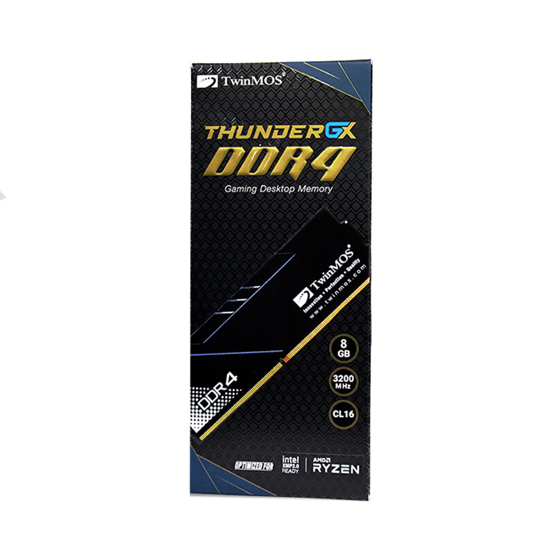 رم کامپیوتر توین موس Thunder GX DDR4 8GB Single 3200Mhz CL16