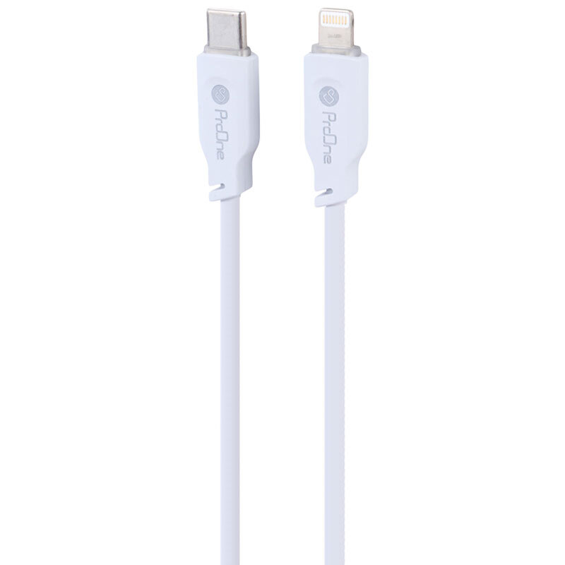 کابل تبدیل فست شارژ ProOne PCC143 Type-C To Lightning 27W 1.2m