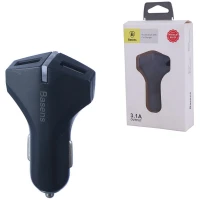 شارژر فندکی فست شارژ Basens MLE-02 3.1A 15.5W