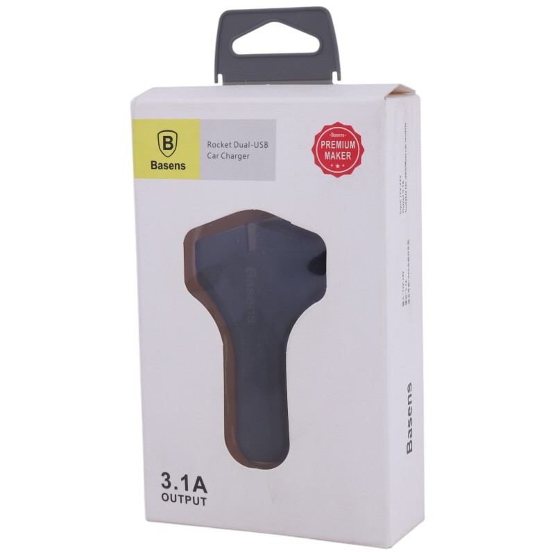 شارژر فندکی فست شارژ Basens MLE-02 3.1A 15.5W
