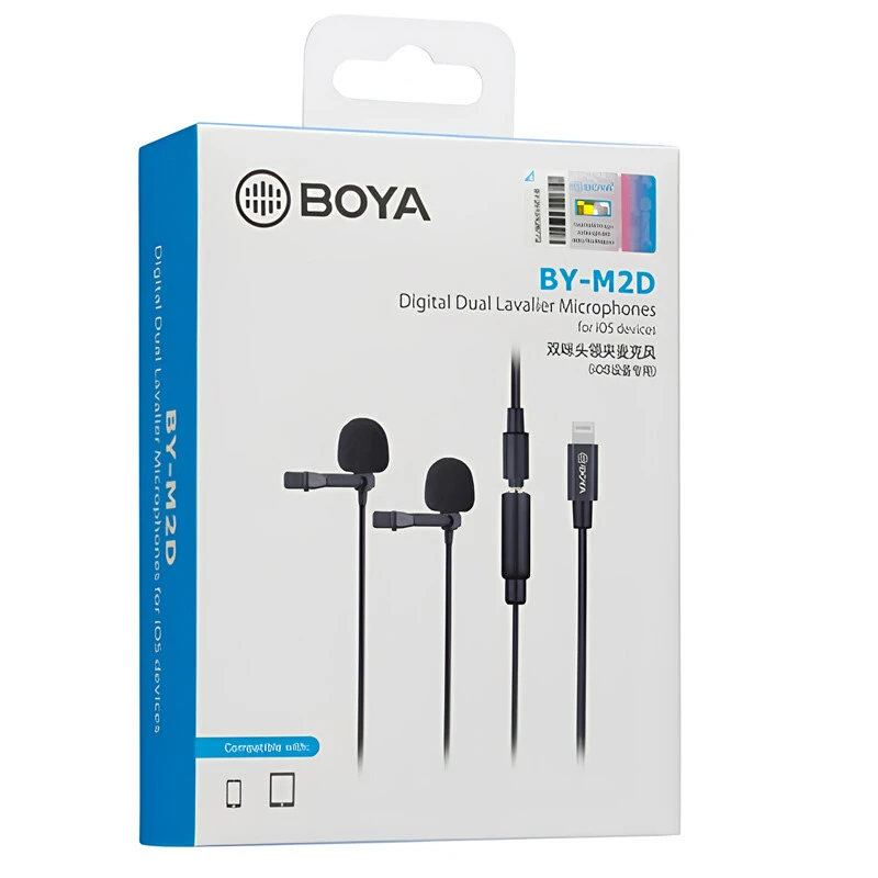 میکروفون یقه ای Boya BY-M2D
