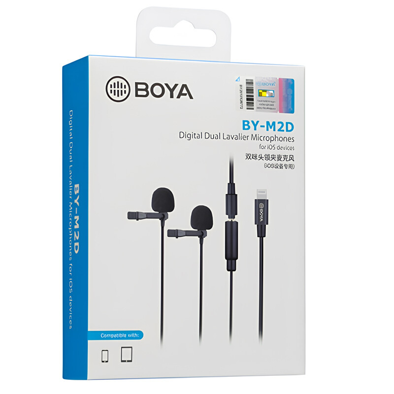 میکروفون یقه ای Boya BY-M2D