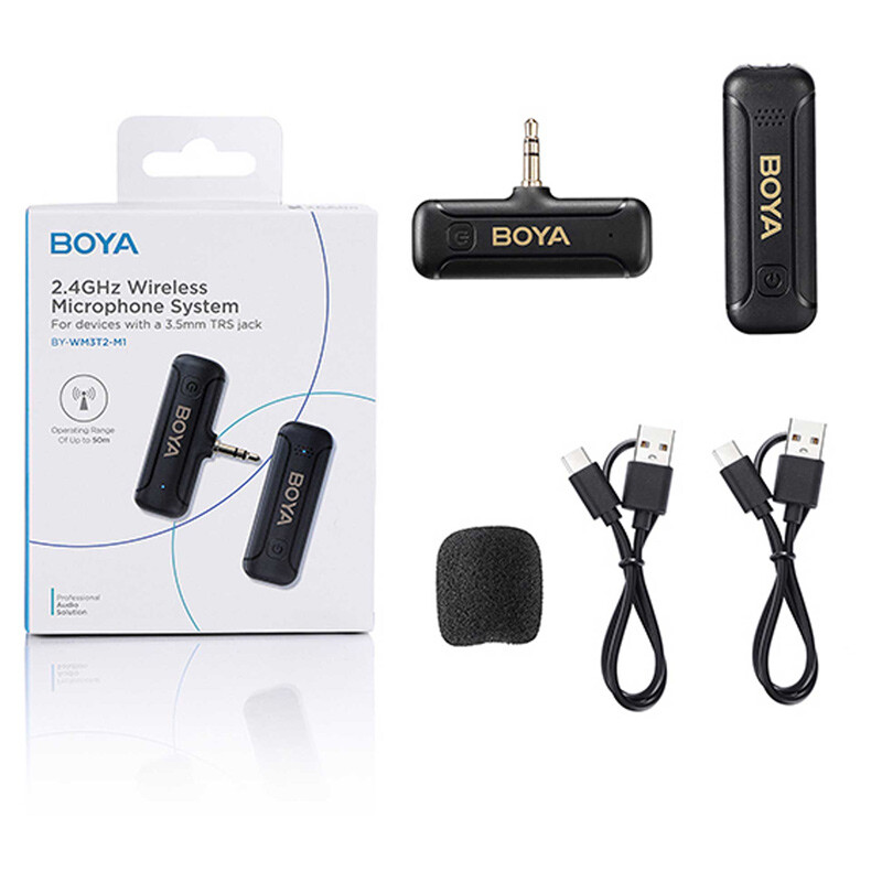 میکروفون یقه ای بی سیم Boya BY-WM3T2-M1