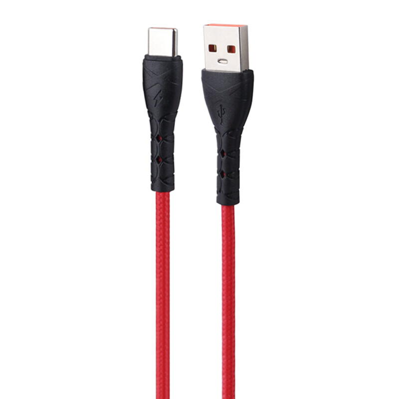 کابل تایپ سی فست شارژ Shkoko K906C 5A 1.1m