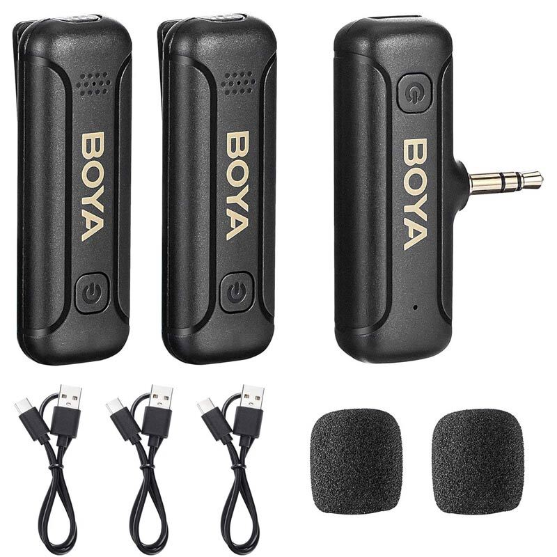 میکروفون یقه ای بی سیم Boya BY-WM3T2-M2