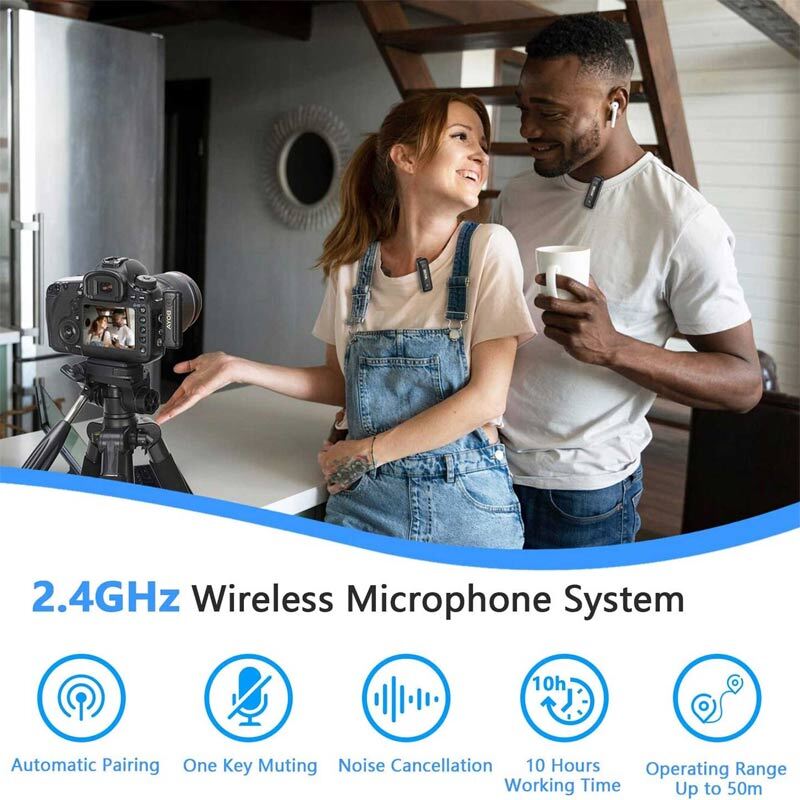 میکروفون یقه ای بی سیم Boya BY-WM3T2-M2