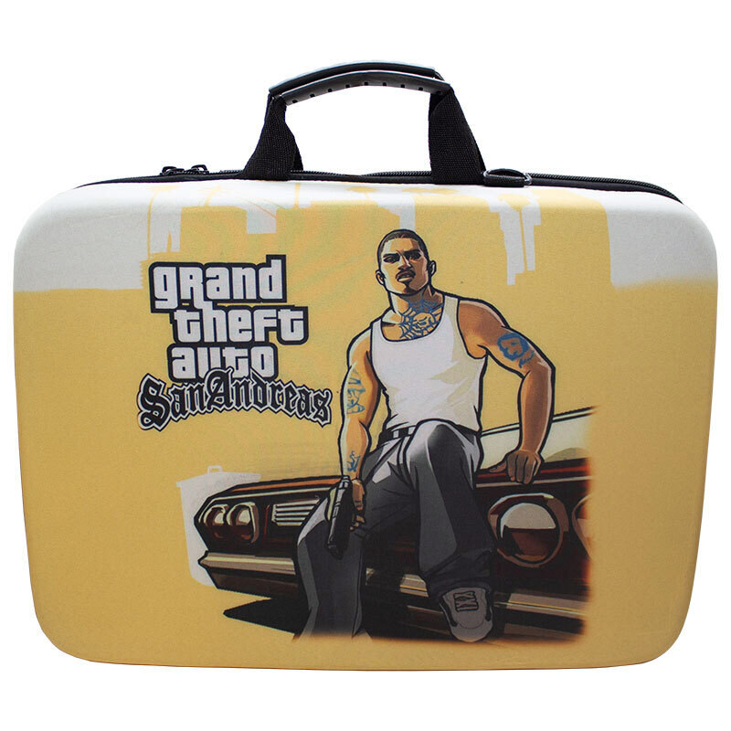 کیف کنسول بازی PS5 Slim طرح GTA San Andreas