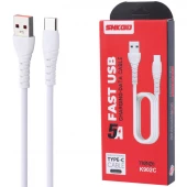 کابل تایپ سی فست شارژ 5 آمپر شکاکو K902C طول 1.1 متر