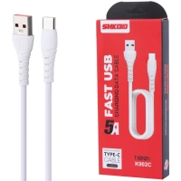 کابل تایپ سی فست شارژ Shkoko K902C 5A 1.1m
