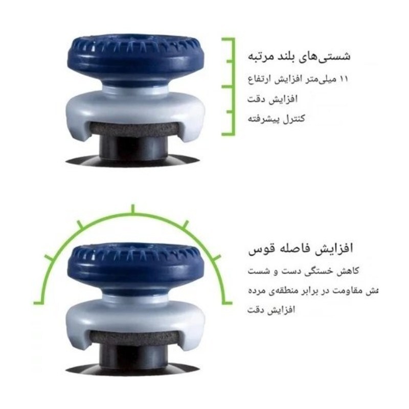روکش آنالوگ دسته بازی Play Station کنترل فریک طرح Apex