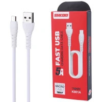 کابل میکرو یو اس بی فست شارژ Shkoko K901A 5A 1.1m