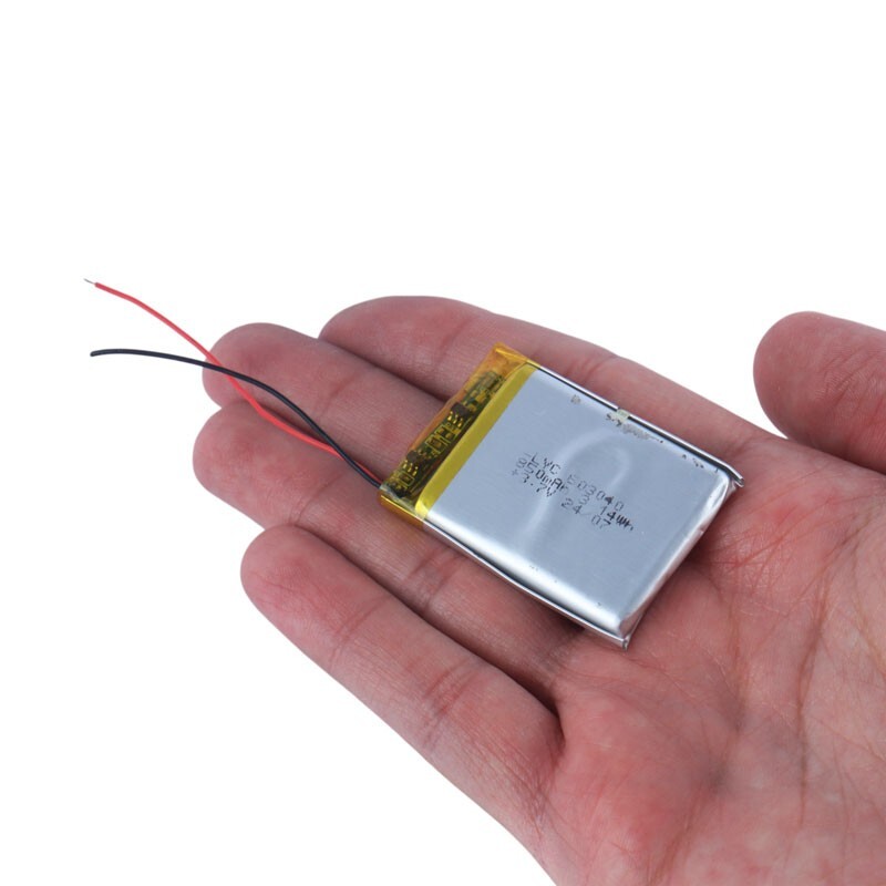 باتری لیتیوم 850mAh 40*29*5mm 603040