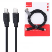 کابل دو سر تایپ سی فست شارژ 100 وات پرووان PCC142 طول 1.2 متر