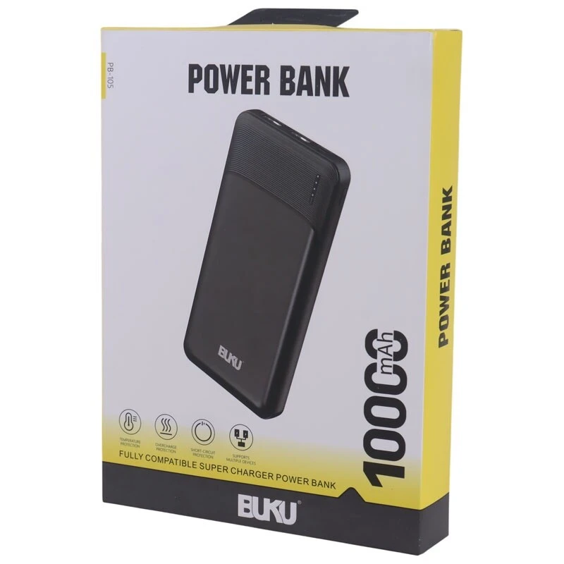 پاور بانک فست شارژ بوکو PB-105 12W ظرفیت 10000 میلی آمپر ساعت