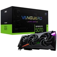 کارت گرافیک MSI GeForce RTX 5070 12GB Vanguard SOC Launch Edition GDDR7 192Bit