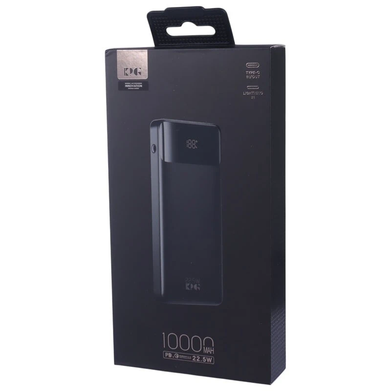 پاور بانک فست شارژ کی پی جی KPG-108 QC3.0 PD 22.5W ظرفیت 10000 میلی آمپر ساعت