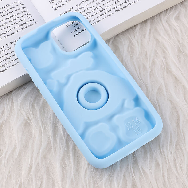 قاب سیلیکونی آیفون iPhone 13 / 14 پاپ سوکت دار طرح Disney