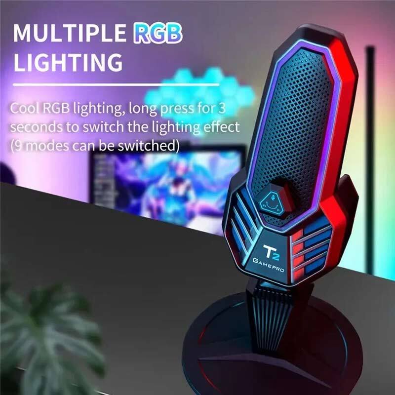 میکروفون رومیزی گیمینگ Yanmai Game Pro T2
