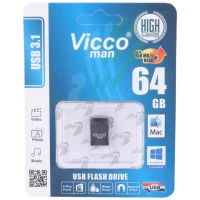 فلش 64 گیگ ویکومن ViccoMan VC371 USB3.1