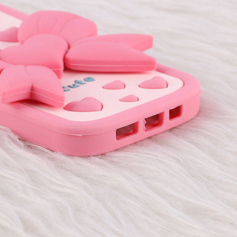 قاب سیلیکونی آیفون iPhone 13 / 14 پاپ سوکت دار طرح Cute